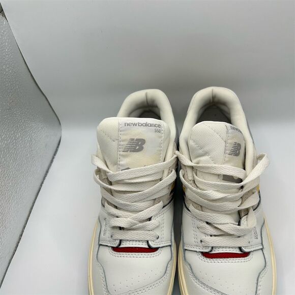 New Balance 550 Sea Salt Yellow Cream Low Top Sneakers Size 6 Women's - Picture 3 of 10
